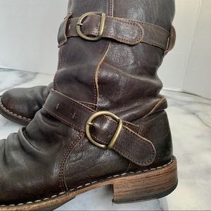 Fiorentini + Baker Brown Testa Moto Boots